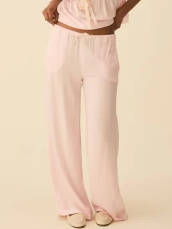 Pants|Pjs>Djerf Avenue Angel Pants Pink