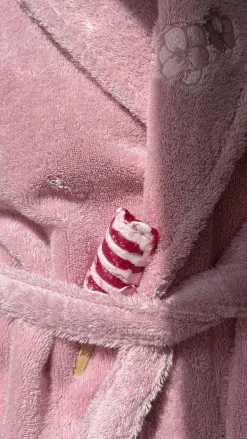 Robes>Djerf Avenue Bath Robe Pink Flower