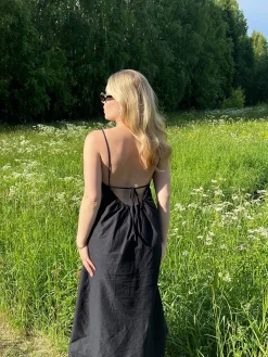 Dresses & Skirts>Djerf Avenue Breezy Dress Black