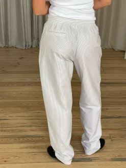 Pants>Djerf Avenue Breezy Pants Beige Stripe - Tall