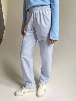 Pants>Djerf Avenue Breezy Pants Blue Stripe - Tall