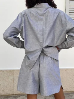 Shorts|Sets>Djerf Avenue Breezy Shorts Grey