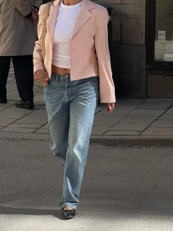 Blazers & Jackets>Djerf Avenue Day-to-day Blazer Blush