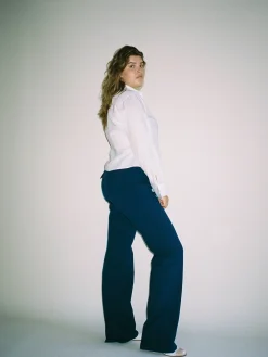 Pants>Djerf Avenue Day-to-day Pants Deep Blue - Tall