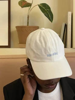Hats & Caps|Headbands & Hair Accessories>Djerf Avenue Cap White