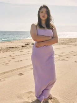 Dresses & Skirts>Djerf Avenue Dream Dress Maxi Iris