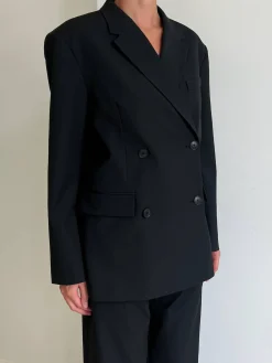 Blazers & Jackets|Sets>Djerf Avenue Essential Blazer Black
