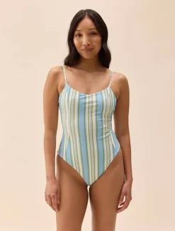 Swimwear>Djerf Avenue Essential Swimsuit Slushy Popsicle