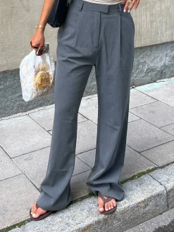 Pants>Djerf Avenue Favorite Pants Grey - Tall