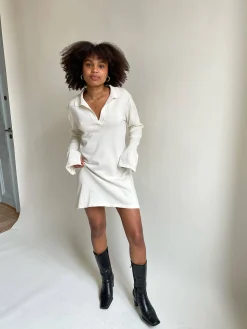Dresses & Skirts>Djerf Avenue Getaway Dress Cream