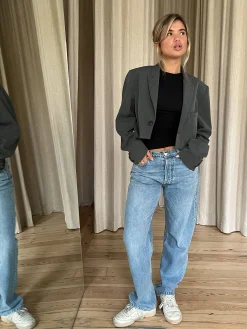 Blazers & Jackets>Djerf Avenue It Blazer Grey