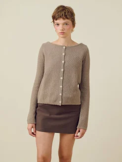 Dresses & Skirts|Sets>Djerf Avenue Moleskin Mini Skirt Brown