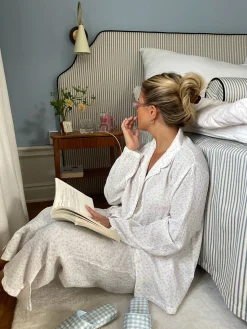 Pjs>Djerf Avenue Muslin Pants Summer Field