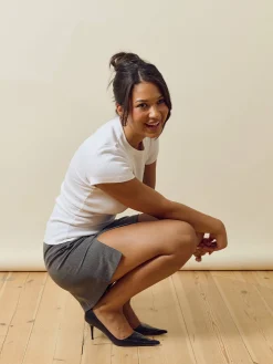 Dresses & Skirts>Djerf Avenue Must Have Mini Skirt Grey