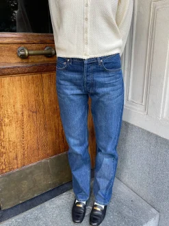 Pants|Jeans>Djerf Avenue Relaxed Jeans Dark Blue