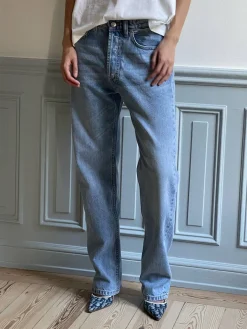 Pants|Jeans>Djerf Avenue Relaxed Jeans Washed Blue - Tall