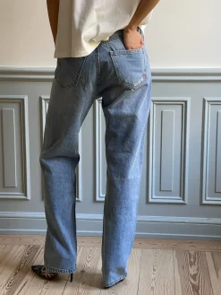 Pants|Jeans>Djerf Avenue Relaxed Jeans Washed Blue - Tall