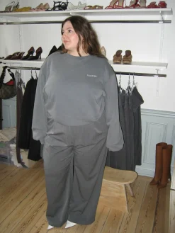 T-Shirts & Tops|Sweaters>Djerf Avenue Staple Sweatshirt Washed Grey