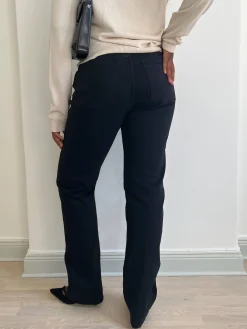 Jeans>Djerf Avenue Straight Jeans Midnight Black - Tall