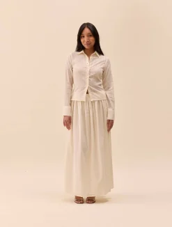 Shirts & Blouses>Djerf Avenue Summer Shirt White