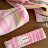 Lounge Accessories|Headbands & Hair Accessories>Djerf Avenue Terry Headband Gelato Stripe
