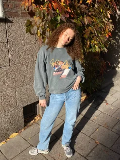 T-Shirts & Tops|Sweaters>Djerf Avenue Wild Child Sweatshirt